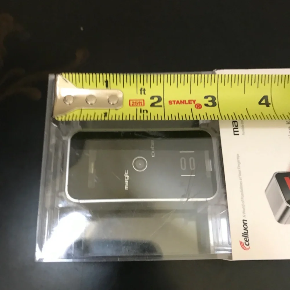 Celluan Magic Cube Projection Keyboard and Multi-Touch Mouse NWT